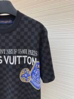 LOUIS VUITTON checkerboard knit short sleeved shirt - Image 7