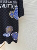 LOUIS VUITTON checkerboard knit short sleeved shirt - Image 5