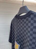 LOUIS VUITTON checkerboard knit short sleeved shirt - Image 3