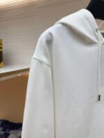 DIOR logo embroidered long sleeved hoodie - Image 3
