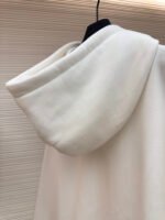 DIOR logo embroidered long sleeved hoodie - Image 9