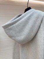 DIOR logo embroidered long sleeved hoodie - Image 10