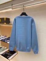 DIOR logo embroidered long sleeved hoodie - Image 2