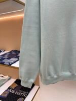 DIOR logo embroidered long sleeved hoodie - Image 5