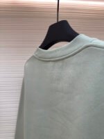 DIOR logo embroidered long sleeved hoodie - Image 8