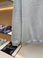 DIOR logo embroidered long sleeved hoodie - Image 6