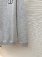DIOR logo embroidered long sleeved hoodie - Image 7