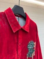 Dior Fleece CD Badge Shirt - Image 4