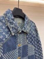 LOUIS VUITTON x Nigo Classic Checkerboard Denim Jacket - Image 8