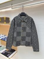 LOUIS VUITTON x Nigo Classic Checkerboard Denim Jacket