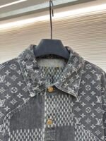 LOUIS VUITTON x Nigo Classic Checkerboard Denim Jacket - Image 3