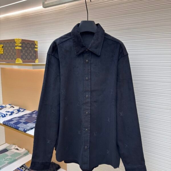 LOUIS VUITTON Corduroy Hot Drilled Shirt