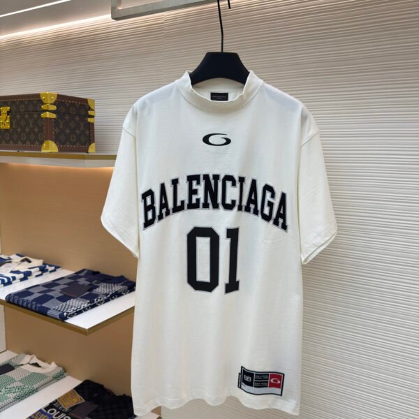 Balenciaga No.1 Embroidered T-shirt
