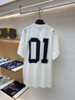 Balenciaga No.1 Embroidered T-shirt - Image 2