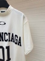 Balenciaga No.1 Embroidered T-shirt - Image 5