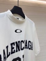 Balenciaga No.1 Embroidered T-shirt - Image 8