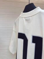 Balenciaga No.1 Embroidered T-shirt - Image 9