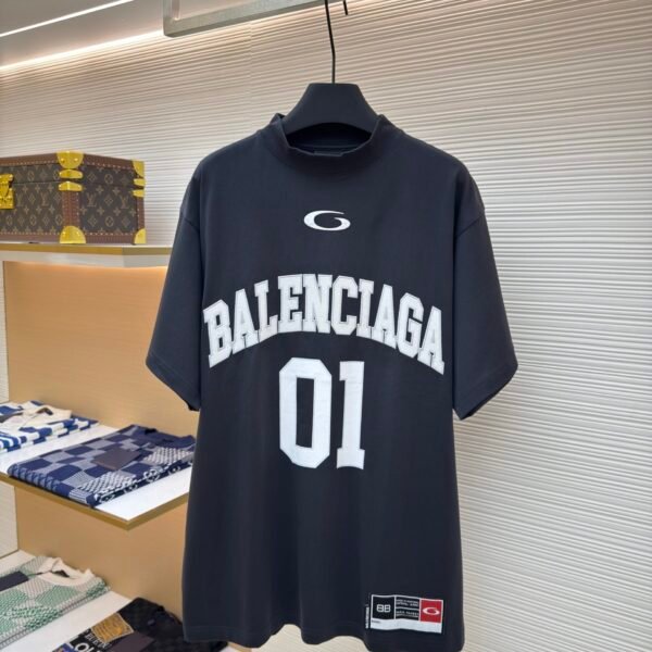 Balenciaga No.1 Embroidered T-shirt