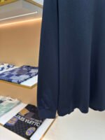 MIUMIU round neck navy blue long sleeved shirt - Image 6