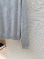 MIUMIU round neck gray sweater - Image 5