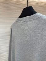 MIUMIU round neck gray sweater - Image 3