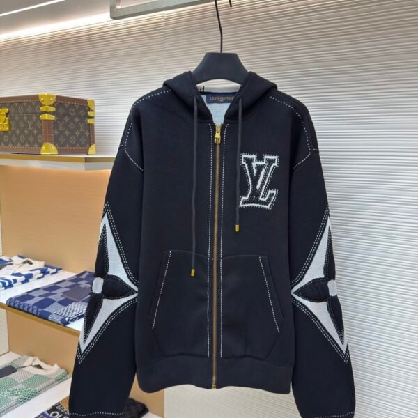 LOUIS VUITTON Clover Zipper Jacket