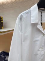 MIU MIU Poplin Texture Shirt - Image 4