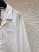 MIU MIU Poplin Texture Shirt - Image 5