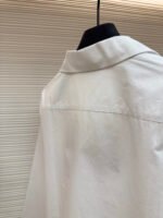 MIU MIU Poplin Texture Shirt - Image 9