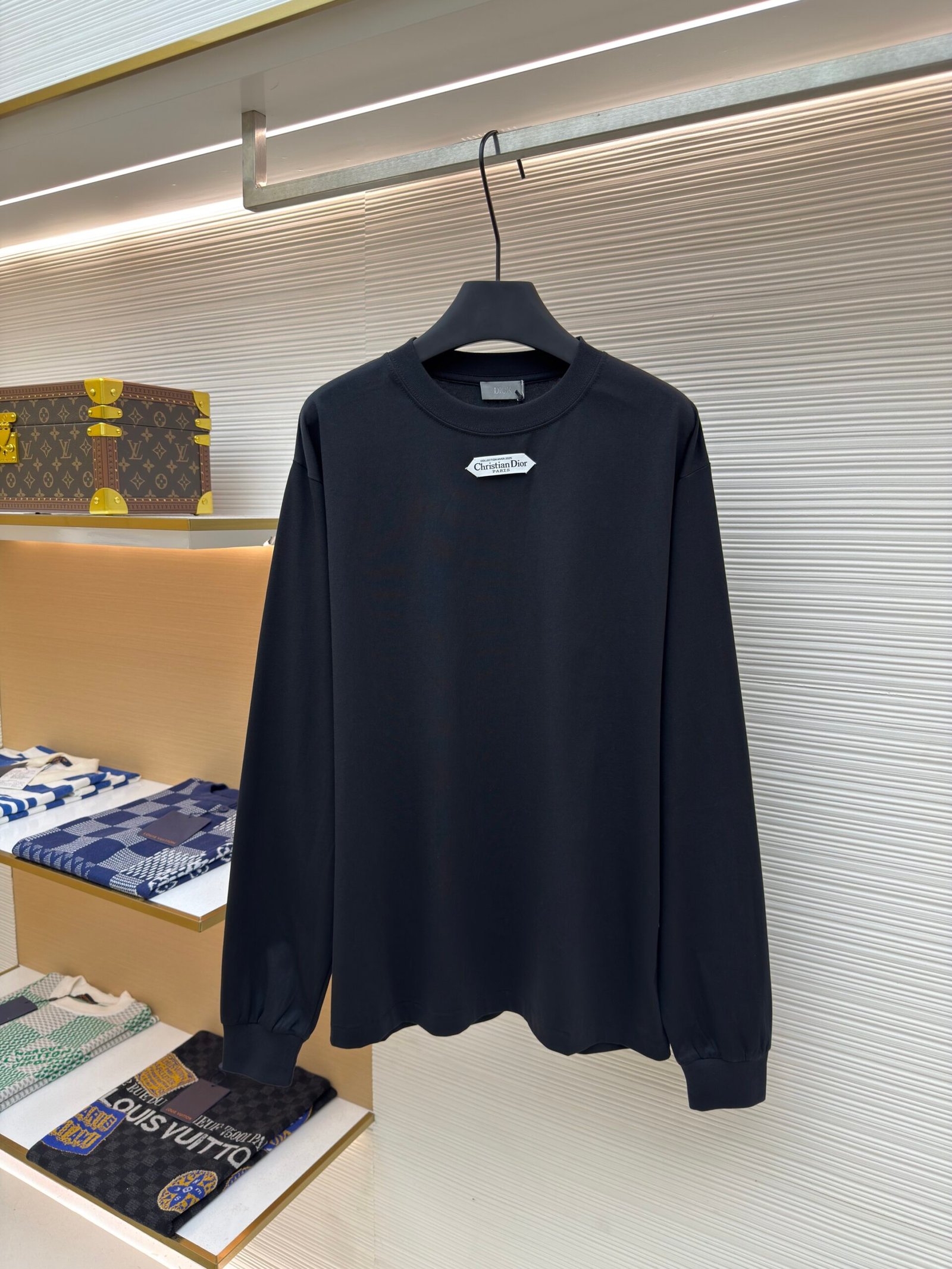 wsxc1756571744100_0-scaled-1.jpg Acne Studios' distressed logo zipper jacket - Image 1