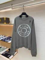 Acne Studios breaks hole to make old logo sweatshirt