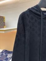 LOUIS VUITTON Jacquard Hooded Long Sleeve Hoodie - Image 4