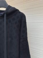 LOUIS VUITTON Jacquard Hooded Long Sleeve Hoodie - Image 5