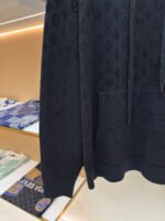 LOUIS VUITTON Jacquard Hooded Long Sleeve Hoodie - Image 6