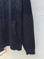 LOUIS VUITTON Jacquard Hooded Long Sleeve Hoodie - Image 7