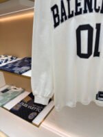 Balenciaga No.1 jersey embroidered long sleeves - Image 6