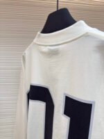 Balenciaga No.1 jersey embroidered long sleeves - Image 3