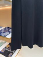 MIU MIU Embroidered Burnt Flower Logo Long Sleeve - Image 6