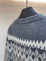 LOUIS VUITTON Full Diamond Snowflake Sweater - Image 2