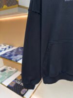 Balenciaga hot stamping hooded sweatshirt with holes - Image 6