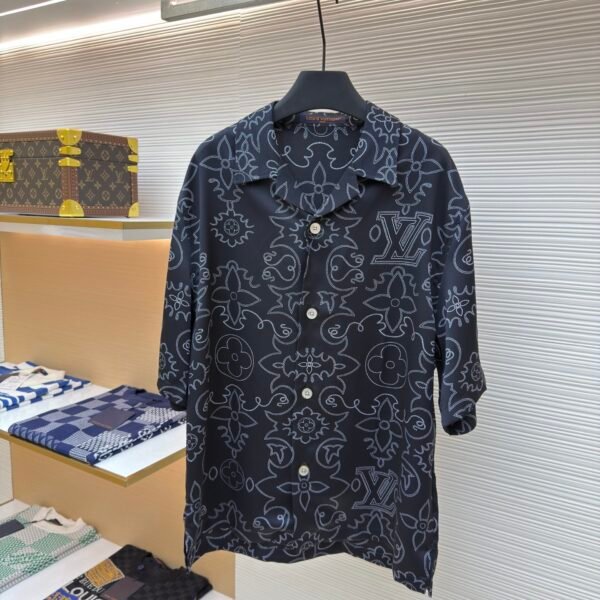 LOUIS VUITTON Line Double sided Printed Shirt