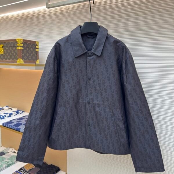 Dior Blue Technology Jacquard Jacket