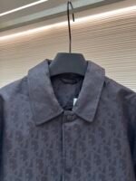 Dior Blue Technology Jacquard Jacket - Image 3