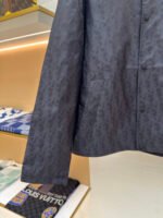 Dior Blue Technology Jacquard Jacket - Image 5