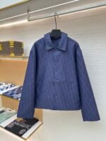 Dior Blue Technology Jacquard Jacket