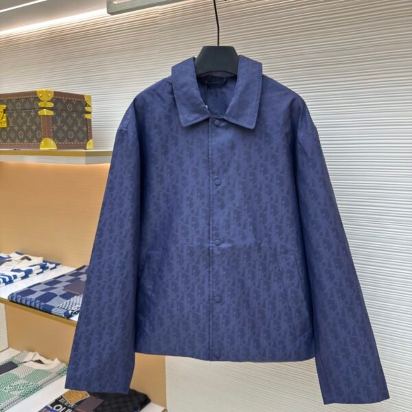 Dior Blue Technology Jacquard Jacket
