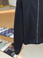 Balenciaga fake two-piece spliced zipper cardigan sweater - Image 6