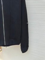 Balenciaga fake two-piece spliced zipper cardigan sweater - Image 7