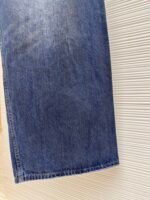 Balenciaga destroys denim wide leg pants - Image 7