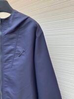 LOUIS VUITTON navy blue double-sided windproof pin jacket jacket jacket - Image 7